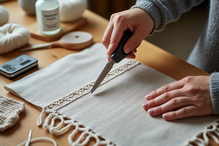 Comment bien couper un pull en laine sans l&rsquo;effilocher ?