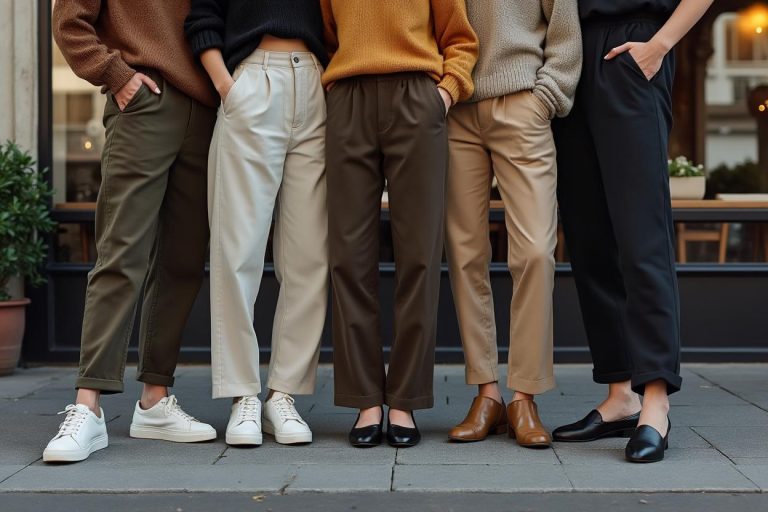 Quelles chaussures avec un pantalon large 7/8 : idées pour un look équilibré